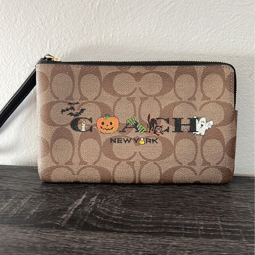 Coach Halloween Clutch
